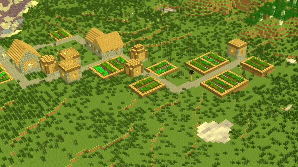 Minecraft map(With Textures) preview image 1